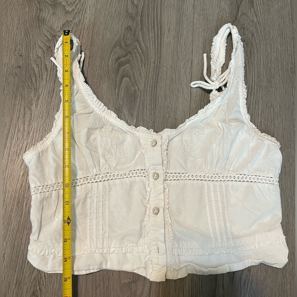 Free people Kerry Broderie button down tank - Picture 7 of 9